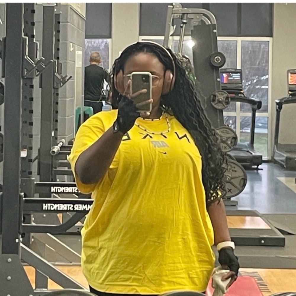 Nike Yellow Women's Short Sleeve Tee